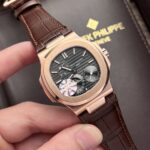 Patek Philippe Replica Watch Nautilus 5712R Brown Leather Strap GR Factory 40mm - Image 2