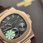 Patek Philippe Replica Watch Nautilus 5712R Brown Leather Strap GR Factory 40mm - Image 4