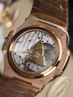 Patek Philippe Nautilus 5712R Replica Watch Dial Brown PPF Factory 40mm - Image 10