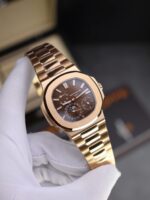 Patek Philippe Nautilus 5712R Replica Watch Dial Brown PPF Factory 40mm - Image 5