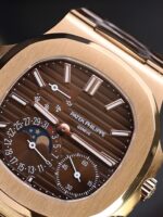 Patek Philippe Nautilus 5712R Replica Watch Dial Brown PPF Factory 40mm - Image 6