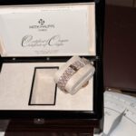 Patek Philippe Best Replica Watch Nautilus 5719 Gold Wrapped & Moissanite Diamonds Custom 40mm - Image 6