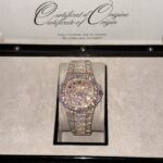 Patek Philippe Best Replica Watch Nautilus 5719 Gold Wrapped & Moissanite Diamonds Custom 40mm - Image 2