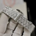 Patek Philippe Best Replica Watch Nautilus 5719 Custom Full Moissanite Diamonds 40mm - Image 11