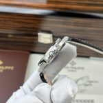 Patek Philippe Nautilus 5722 Replica Watch Grey Dial With Baguette PPF Factory 40mm - Image 6