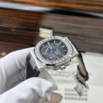 Patek Philippe Nautilus 5722 Replica Watch Blue Dial With Baguette PPF Factory 40mm - Image 3
