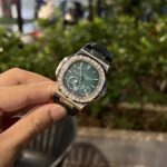Patek Philippe Nautilus 5722G With Diamond Moissanite Replica 11 Watch 40mm - Image 5