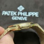 Patek Philippe Nautilus 5723 Replica Watches Custom Solid Rose Gold 18K And Diamonds Natural 40mm - Image 10