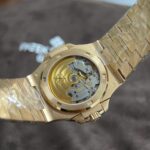 Patek Philippe Nautilus 5723 Replica Watches Custom Solid Rose Gold 18K And Diamonds Natural 40mm - Image 11