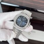 Patek Philippe Nautilus 5723 Replica 1:1 Watch Blue Dial Diamond 40mm - Image 2