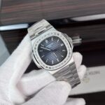 Patek Philippe Nautilus 5723 Replica 1:1 Watch Blue Dial Diamond 40mm - Image 3