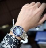 Patek Philippe Nautilus 5723 Replica Watches Custom Benzel Sapphire Blue 40mm - Image 6