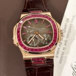 Patek Philippe Nautilus 5724 Gold Wrapped With Ruby Bezel 40mm - Image 3