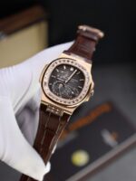 Patek Philippe Nautilus 5724 Rose Gold Replica Watch Full Function PPF Factory 40mm - Image 2