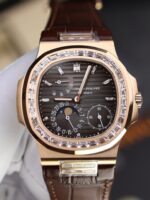 Patek Philippe Nautilus 5724 Rose Gold Replica Watch Full Function PPF Factory 40mm - Image 3