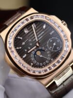Patek Philippe Nautilus 5724 Rose Gold Replica Watch Full Function PPF Factory 40mm - Image 4