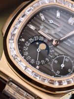 Patek Philippe Nautilus 5724 Rose Gold Replica Watch Full Function PPF Factory 40mm - Image 6