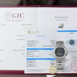 Patek Philippe Nautilus 5724G Refined Dial Copies Watch Custom Diamonds Moissanite Baguette 40mm