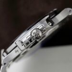 Patek Philippe Nautilus 5724G Refined Dial Copies Watch Custom Diamonds Moissanite Baguette 40mm - Image 8