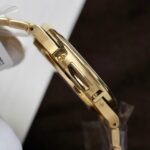 Patek Philippe Nautilus 5724R Brown Dial Imitation Watches Remake 18K Gold Wrapped + Diamonds Moissanite Baguette PPF Factory 40mm - Image 7