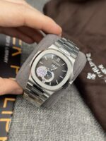 Patek Philippe Nautilus 5726 Best Replica Watch Gray Dial GRF 40.5mm - Image 2