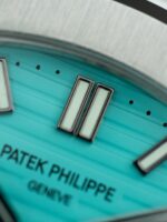 Patek Philippe Nautilus 5740 Luxury Fake Watches Tiffany Dial Automatic Movement 40mm - Image 3