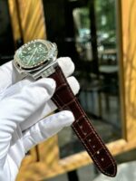 Patek Philippe Nautilus 5740G Replica Watches Green Dial Leather Strap TWS Factory 40mm - Image 7