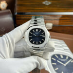 Patek Philippe Best Replica Watch Nautilus 5811 Blue Dial Refined Full Optinos 41mm - Image 3