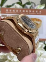 Patek Philippe Nautilus 5990 Blue Dial Luxury Fake Watches 18K Gold Wrapped Custom 40.5mm - Image 7