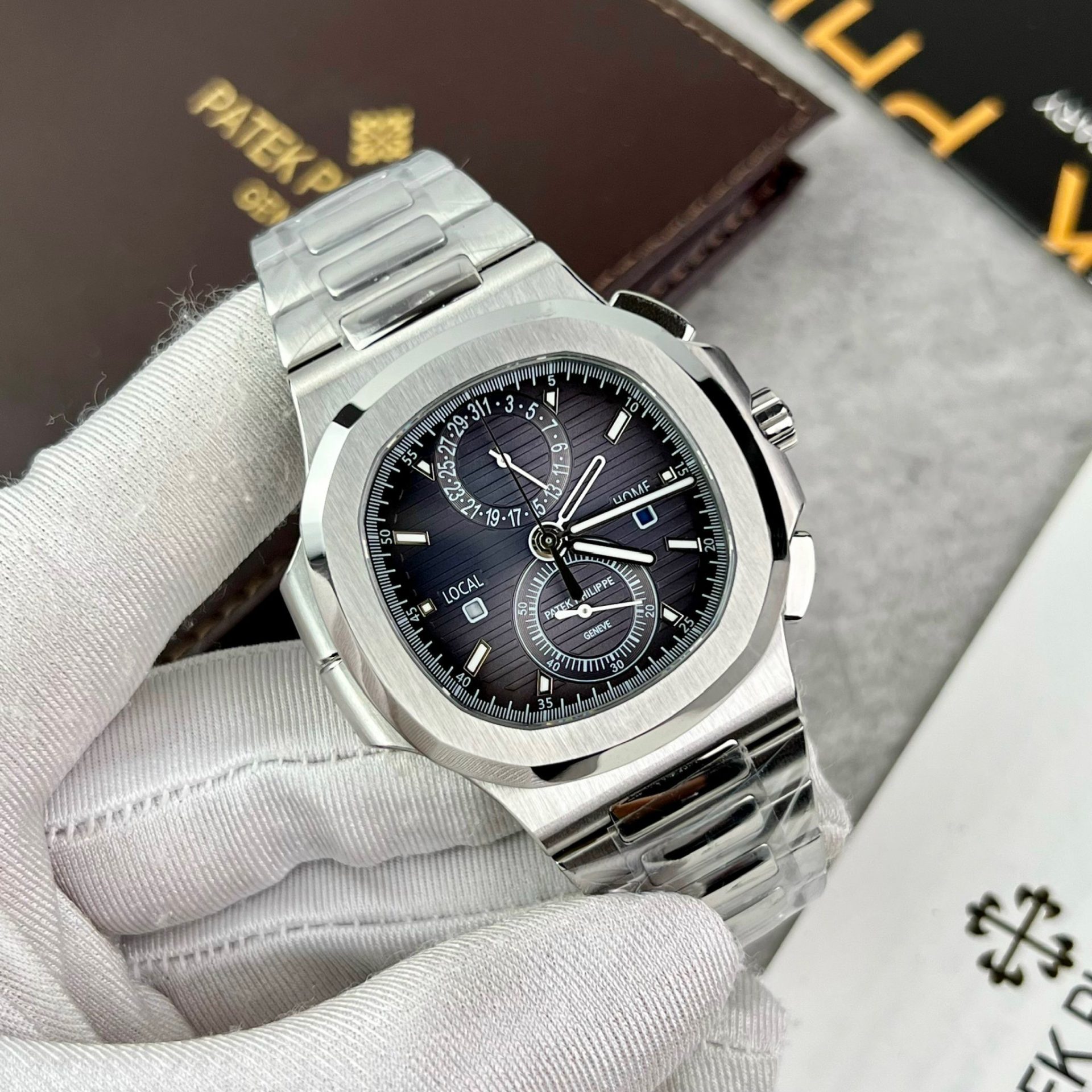 Dong-Ho-Patek-Philippe-Nautilus-5990-Replica-11-Nha-May-PPF-2-1.jpg Patek Philippe Best Replica Watch Nautilus 5990 Metal Wire PPF 40.5mm - Image 1