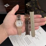 Patek Philippe Replica Watch Nautilus 7010 White Dial Womens GR Factory 32mm