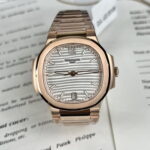 Patek Philippe Best Replica Watch Nautilus 7118 Gold Wrapped White Dial 3K Factory 35.2mm - Image 3