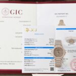 Patek Philippe Nautilus 7118 Replica Watch Gold Wrapped + Moissanite Diamonds Custom 35.2mm