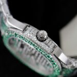 Patek Philippe Best Copies Watch Nautilus 7118 Custom Diamonds Moissanite Hong Kong 35.2mm - Image 7
