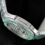 Patek Philippe Best Copies Watch Nautilus 7118 Custom Diamonds Moissanite Hong Kong 35.2mm - Image 8