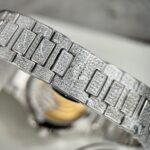 Patek Philippe Nautilus 7118 Full Diamond Replica Watch 35.2mm - Image 11