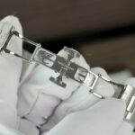 Patek Philippe Nautilus 7118 Copies Watch Gray Dial Custom Diamonds Moissante 3K Factory 35.2mm - Image 9