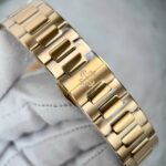 Patek Philippe Nautilus 7118 Replica Watches White Dial Bezel Moissanite Diamonds Custom 35.2mm - Image 9