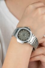 Patek Philippe Nautilus 7118 Replica Watch Grey Dial 3K Factory 35.2mm - Image 6
