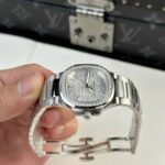 Patek Philippe Clone Watch Nautilus 7010 Womens White Dial 32mm - Image 4