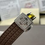 Patek Philippe Replica Watch Aquanaut 5067 Dial Brown Custom Diamonds Moissanite 35.6mm - Image 8