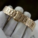 Patek Philippe Women White Dial Copies Watches Nautilus 7118 Gold Wrapped + Moissanite Diamonds 3K Factory 35.2mm - Image 11