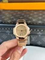Patek Philippe Replica Watch Nautilus 7010 Rose Gold Womens 32mm - Image 2