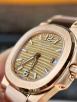 Patek Philippe Replica Watch Nautilus 7010 Rose Gold Womens 32mm - Image 5