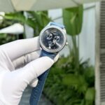 Patek Philippe Replica Watches Complications 4947G Blue Dial Leather Strap 38mm - Image 5