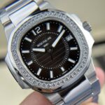 Patek Philippe Replica Watches Nautilus 7010 Womens Black Dial 32mm - Image 5