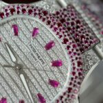 Patek Philippe Replica Watches Nautilus Haute Joaillerie 7118 Custom Full Moissanite Diamonds 35.2mm - Image 5
