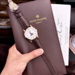 Patek Philippe Replica Watches Complications 5396R White Dial Leather Strap 38.5mm