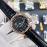 Patek Philippe Sky Moon Celestial 6104R Replica Watch Black Dial 40mm