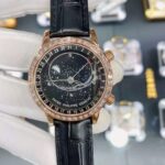 Patek Philippe Sky Moon Celestial 6104R Replica Watch Black Dial 40mm - Image 3
